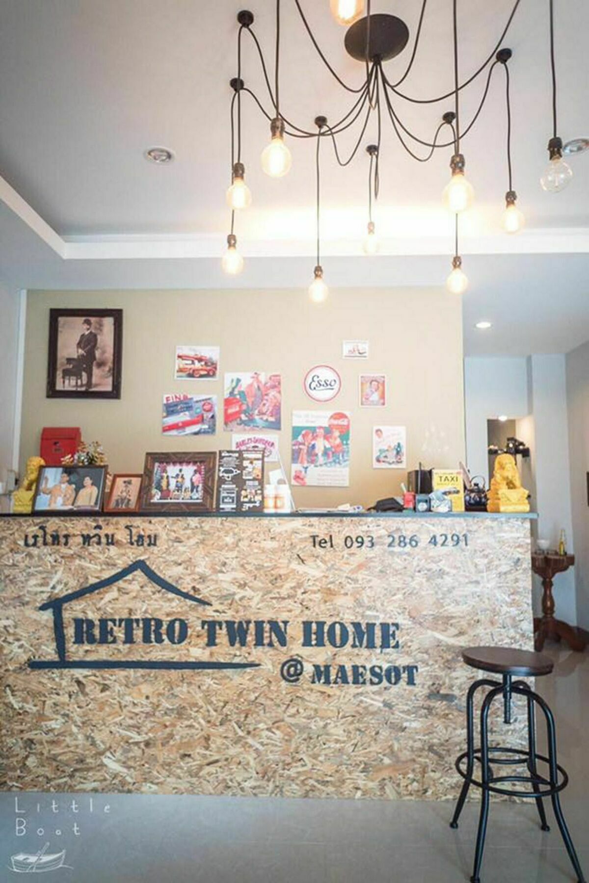 Retro Twin Home @Maesot Месот Екстер'єр фото