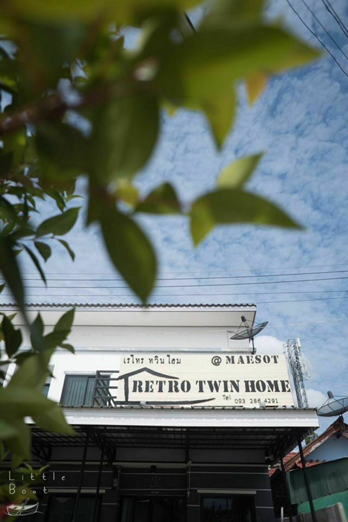 Retro Twin Home @Maesot Месот Екстер'єр фото